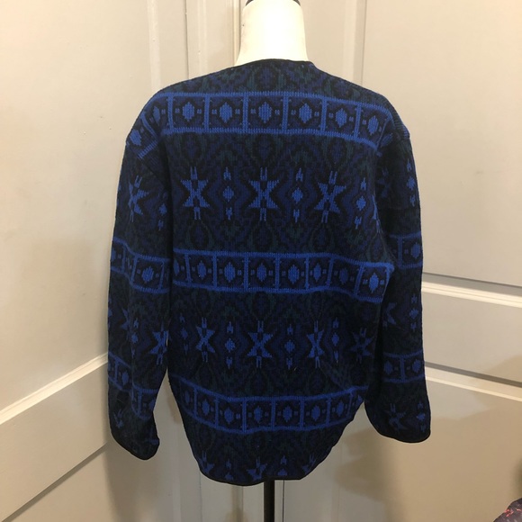 Men’s vintage Peter Geiger 100% austrian wool winter cardigan size medium - Picture 3 of 5